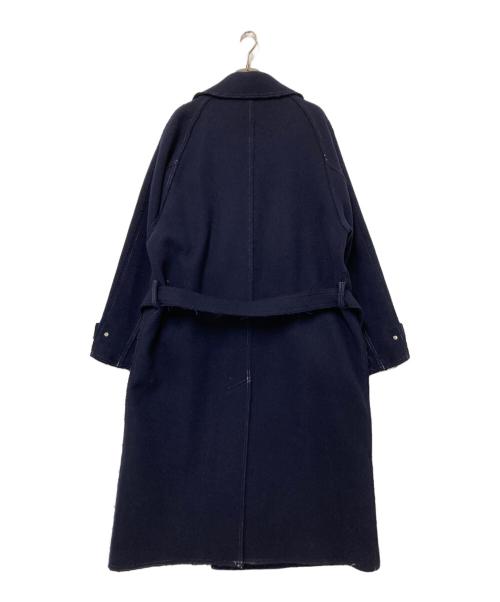 MAISON SPECIAL（メゾンスペシャル）MAISON SPECIAL (メゾンスペシャル) カットオフステッチコート ネイビー サイズ:01の古着・服飾アイテム