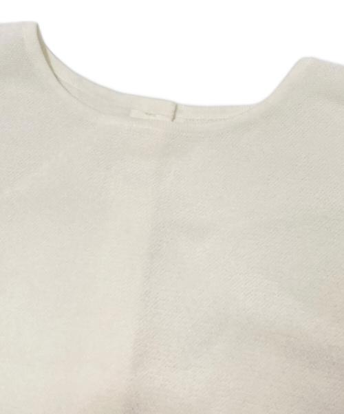 SOEJU（ソージュ）SOEJU (ソージュ) コットン混2WAYケープスタイルニット ホワイト サイズ:M 未使用品の古着・服飾アイテム