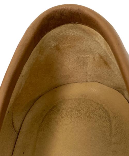 GUCCI（グッチ）GUCCI (グッチ) ビット刺繍ローファー ブラウン サイズ:36 1/2の古着・服飾アイテム