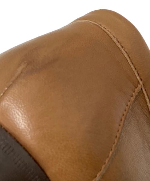 GUCCI（グッチ）GUCCI (グッチ) ビット刺繍ローファー ブラウン サイズ:36 1/2の古着・服飾アイテム