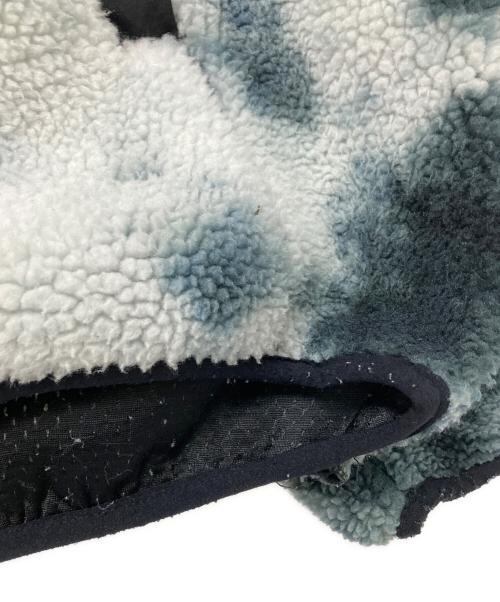 HUF（ハフ）HUF (ハフ) フーデッドボアジャケット ホワイト×ブラック サイズ:Lの古着・服飾アイテム