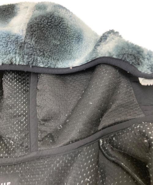 HUF（ハフ）HUF (ハフ) フーデッドボアジャケット ホワイト×ブラック サイズ:Lの古着・服飾アイテム