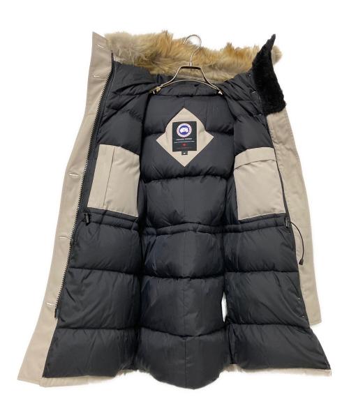 CANADA GOOSE（カナダグース）CANADA GOOSE (カナダグース) ブロンテパーカー/BRONTE PARKA ベージュ サイズ:Sの古着・服飾アイテム
