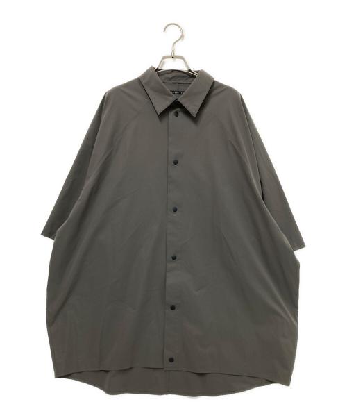 My Beautiful Landlet（マイビューティフルランドレット）My Beautiful Landlet (マイビューティフルランドレット) PRIMEFLEX BIG SHORT SLEEVE SHIRT オリーブ サイズ:1の古着・服飾アイテム