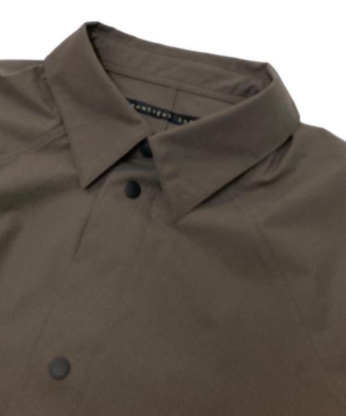 My Beautiful Landlet（マイビューティフルランドレット）My Beautiful Landlet (マイビューティフルランドレット) PRIMEFLEX BIG SHORT SLEEVE SHIRT オリーブ サイズ:1の古着・服飾アイテム