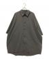 My Beautiful Landlet（マイビューティフルランドレット）の古着「PRIMEFLEX BIG SHORT SLEEVE SHIRT」｜オリーブ