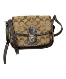 COACH（コーチ）の古着「ショルダーバッグ」｜ブラウン×ベージュ