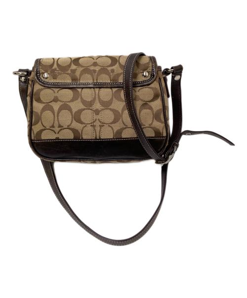 COACH（コーチ）COACH (コーチ) ショルダーバッグ ブラウン×ベージュ サイズ:下記参照の古着・服飾アイテム