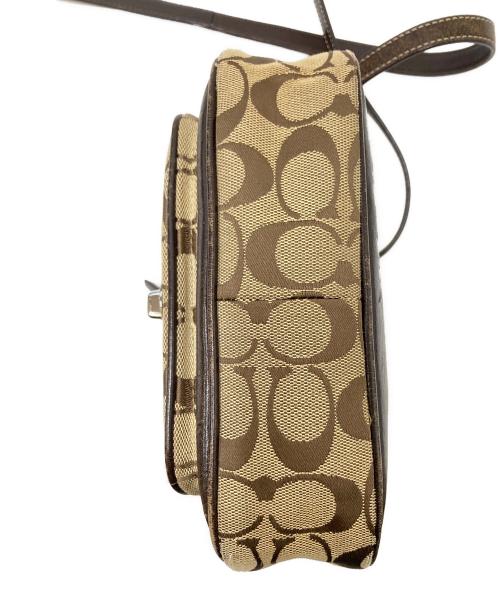 COACH（コーチ）COACH (コーチ) ショルダーバッグ ブラウン×ベージュ サイズ:下記参照の古着・服飾アイテム