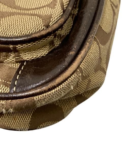 COACH（コーチ）COACH (コーチ) ショルダーバッグ ブラウン×ベージュ サイズ:下記参照の古着・服飾アイテム