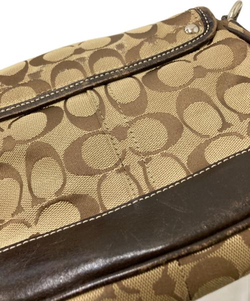 COACH（コーチ）COACH (コーチ) ショルダーバッグ ブラウン×ベージュ サイズ:下記参照の古着・服飾アイテム