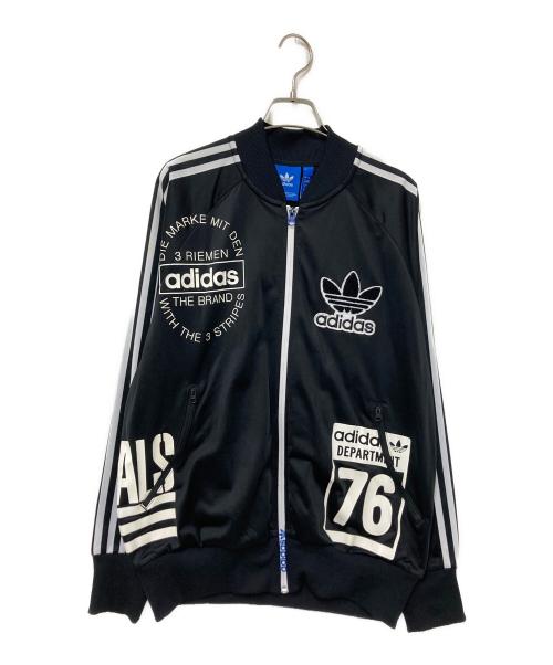adidas（アディダス）adidas (アディダス) ジャケット ブラック サイズ:Lの古着・服飾アイテム