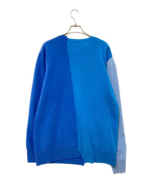 maxsix（マックスシックス）maxsix (マックスシックス) カシミヤニット ブルー サイズ: Lの古着・服飾アイテム