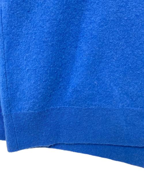maxsix（マックスシックス）maxsix (マックスシックス) カシミヤニット ブルー サイズ: Lの古着・服飾アイテム