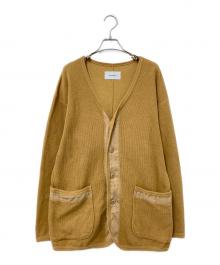 JOHNBULL（ジョンブル）の古着「ミリタリーライナーライクカーディガン」｜ベージュ