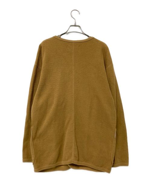 JOHNBULL（ジョンブル）JOHNBULL (ジョンブル) ミリタリーライナーライクカーディガン ベージュ サイズ:Sの古着・服飾アイテム