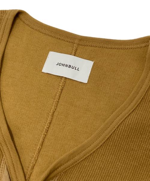 JOHNBULL（ジョンブル）JOHNBULL (ジョンブル) ミリタリーライナーライクカーディガン ベージュ サイズ:Sの古着・服飾アイテム