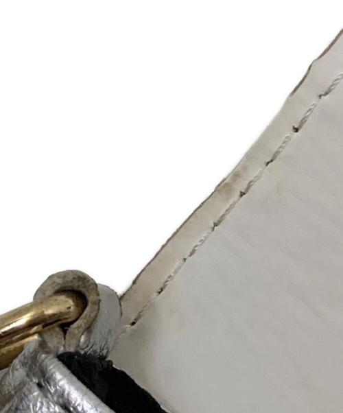 AULENTTI（オウレンティ）AULENTTI (オウレンティ) チェーンショルダーバッグ シルバー サイズ:下記参照の古着・服飾アイテム