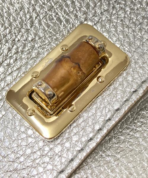 AULENTTI（オウレンティ）AULENTTI (オウレンティ) チェーンショルダーバッグ シルバー サイズ:下記参照の古着・服飾アイテム