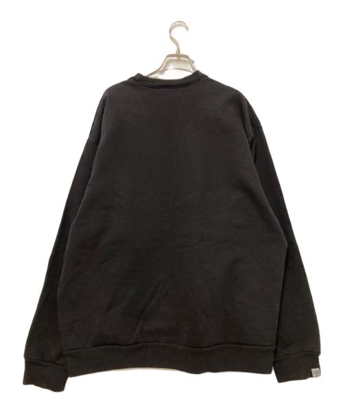 mine（マイン）mine (マイン) ヘヴィーウェイトスウェット ブラック サイズ:4の古着・服飾アイテム