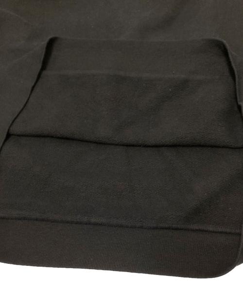 mine（マイン）mine (マイン) ヘヴィーウェイトスウェット ブラック サイズ:4の古着・服飾アイテム