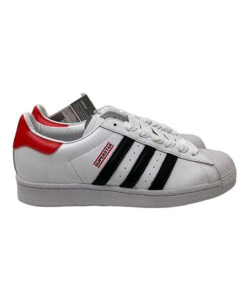 adidas（アディダス）adidas (アディダス) Run DMC (ランディーエムシー) ローカットスニーカー ホワイト×ブラック サイズ:27.0cmの古着・服飾アイテム