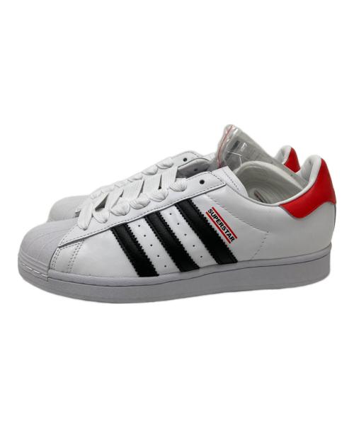 adidas（アディダス）adidas (アディダス) Run DMC (ランディーエムシー) ローカットスニーカー ホワイト×ブラック サイズ:27.0cmの古着・服飾アイテム