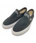 VANS（バンズ）の古着「エンブロイダリースリッポン」｜ブラック×ホワイト