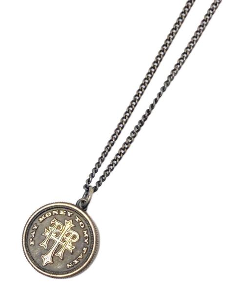 PAY MONEY TO MY PAIN（ペイ・マネー・トゥ・マイ ペイン）PAY MONEY TO MY PAIN (ペイ・マネー・トゥ・マイ ペイン) Benny コインモチーフペンダントネックレス シルバー サイズ:下記参照の古着・服飾アイテム
