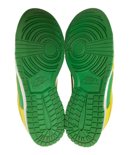 NIKE（ナイキ）NIKE (ナイキ) DUNK LOW RETRO BTTYS グリーン×イエロー サイズ:28.5cmの古着・服飾アイテム