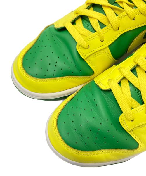 NIKE（ナイキ）NIKE (ナイキ) DUNK LOW RETRO BTTYS グリーン×イエロー サイズ:28.5cmの古着・服飾アイテム