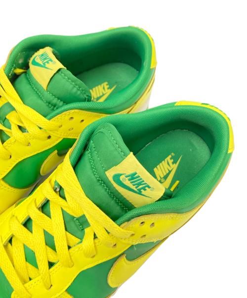 NIKE（ナイキ）NIKE (ナイキ) DUNK LOW RETRO BTTYS グリーン×イエロー サイズ:28.5cmの古着・服飾アイテム