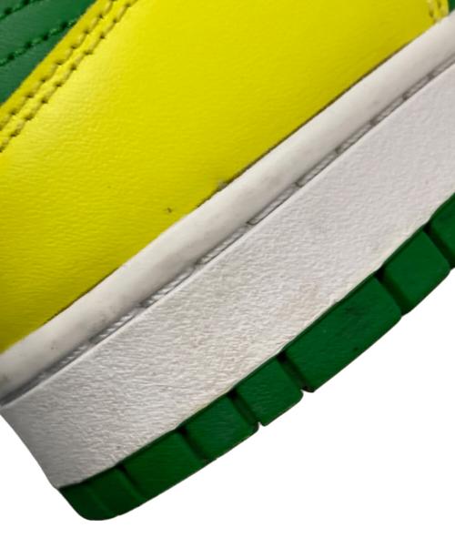 NIKE（ナイキ）NIKE (ナイキ) DUNK LOW RETRO BTTYS グリーン×イエロー サイズ:28.5cmの古着・服飾アイテム