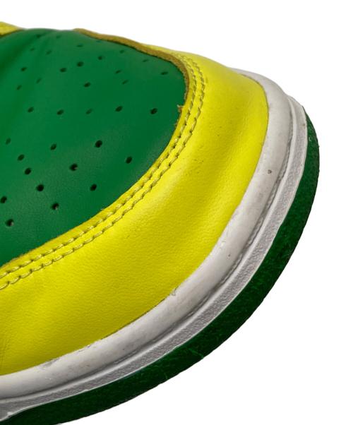 NIKE（ナイキ）NIKE (ナイキ) DUNK LOW RETRO BTTYS グリーン×イエロー サイズ:28.5cmの古着・服飾アイテム