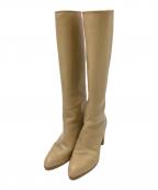 PELLICOペリーコ）の古着「レザーロングブーツ　METRO 80 TB」｜ベージュ