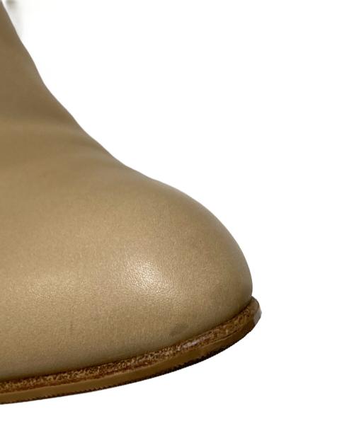 PELLICO（ペリーコ）PELLICO (ペリーコ) レザーロングブーツ　METRO 80 TB ベージュ サイズ:38の古着・服飾アイテム