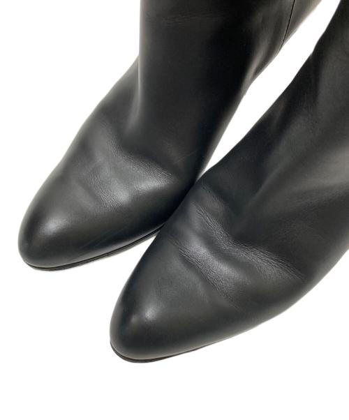PELLICO（ペリーコ）PELLICO (ペリーコ) レザーロングブーツ ブラック サイズ:38の古着・服飾アイテム