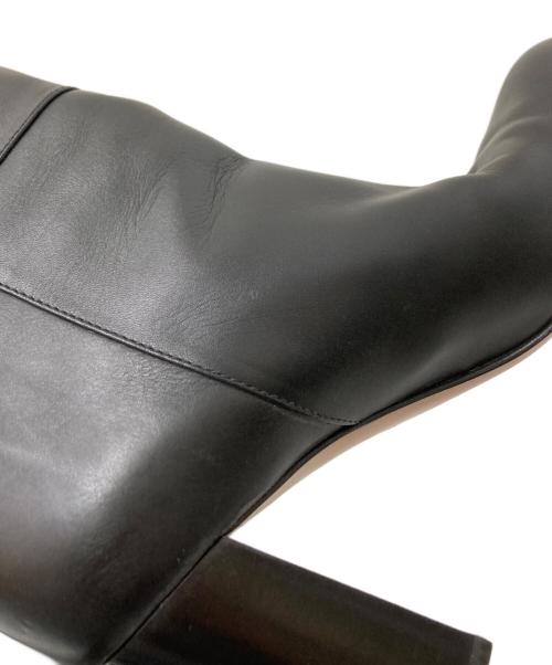 PELLICO（ペリーコ）PELLICO (ペリーコ) レザーロングブーツ ブラック サイズ:38の古着・服飾アイテム