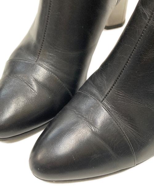 LAURENCE（ロランス）LAURENCE (ロランス) ヒールブーツ ブラック サイズ:38の古着・服飾アイテム
