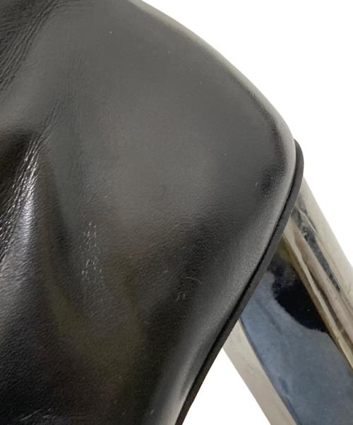 LAURENCE（ロランス）LAURENCE (ロランス) ヒールブーツ ブラック サイズ:38の古着・服飾アイテム