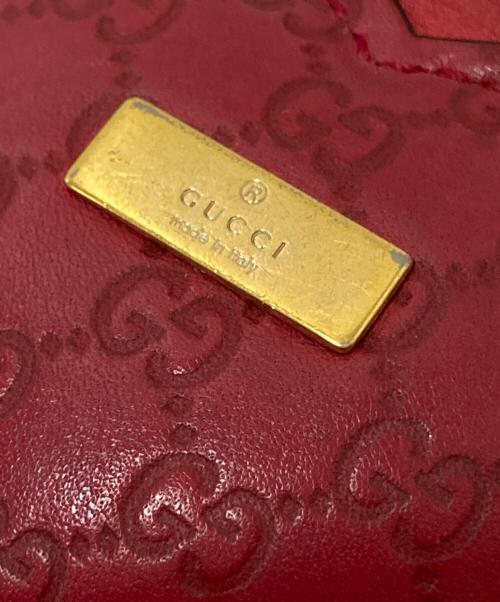 GUCCI（グッチ）GUCCI (グッチ) ハート型キーリング レッド サイズ:下記参照の古着・服飾アイテム
