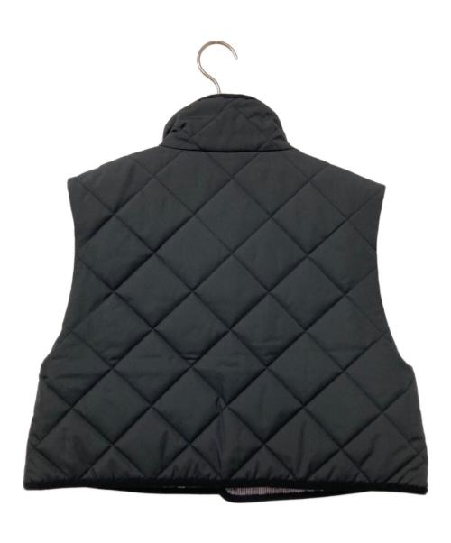UNIVERSAL OVERALL（ユニバーサルオーバーオール）UNIVERSAL OVERALL (ユニバーサルオーバーオール) リバーシブルキルティングベスト ブラック サイズ:Fの古着・服飾アイテム