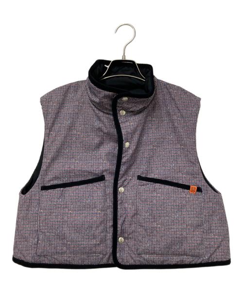 UNIVERSAL OVERALL（ユニバーサルオーバーオール）UNIVERSAL OVERALL (ユニバーサルオーバーオール) リバーシブルキルティングベスト ブラック サイズ:Fの古着・服飾アイテム