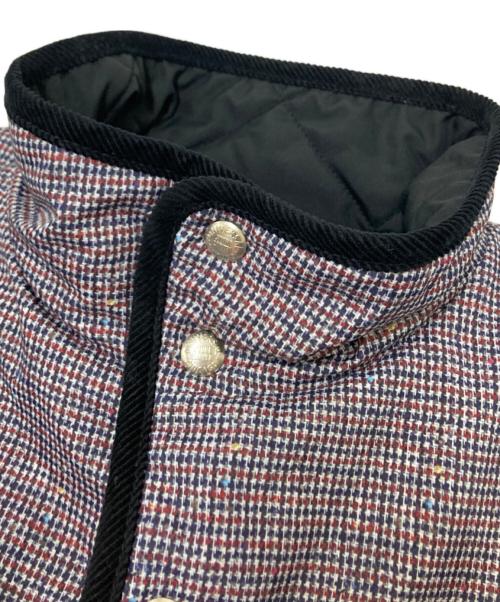 UNIVERSAL OVERALL（ユニバーサルオーバーオール）UNIVERSAL OVERALL (ユニバーサルオーバーオール) リバーシブルキルティングベスト ブラック サイズ:Fの古着・服飾アイテム