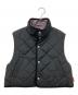 UNIVERSAL OVERALL（ユニバーサルオーバーオール）の古着「リバーシブルキルティングベスト」｜ブラック