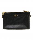 COACHコーチ）の古着「ショルダーバッグ」｜ブラック