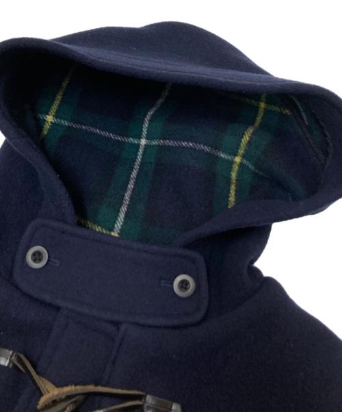 BEAMS PLUS（ビームスプラス）BEAMS PLUS (ビームスプラス) KAPTAIN SUNSHINE (キャプテンサンシャイン) KS+ DUFFLE COAT(ダッフルコート) ネイビー×グリーン サイズ:38の古着・服飾アイテム