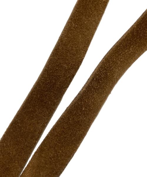 POLO RALPH LAUREN（ポロ・ラルフローレン）POLO RALPH LAUREN (ポロ・ラルフローレン) ツイルレザートートバッグ ベージュ サイズ:下記参照の古着・服飾アイテム