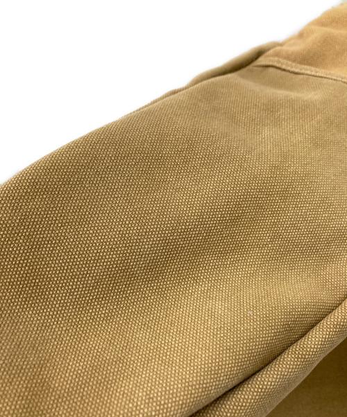 POLO RALPH LAUREN（ポロ・ラルフローレン）POLO RALPH LAUREN (ポロ・ラルフローレン) ツイルレザートートバッグ ベージュ サイズ:下記参照の古着・服飾アイテム