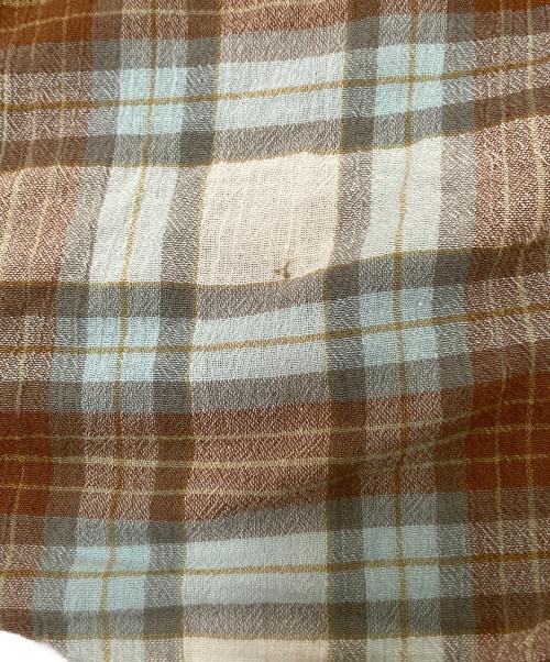 Patagonia（パタゴニア）Patagonia (パタゴニア) ステアーズマンチェックシャツ ブルー×ブラウン サイズ:XXLの古着・服飾アイテム
